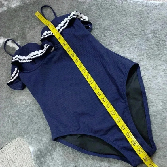 J. Crew Ric Rac One Piece Swimsuit - Picture 12 of 13